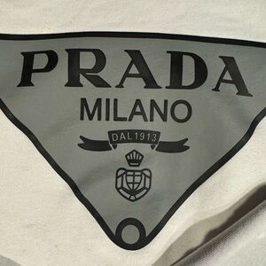 Gently used PRADA unisex sweatshirt - 100% cotton